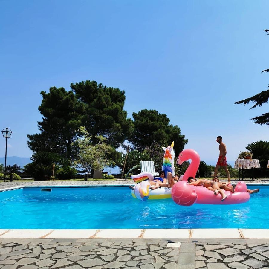 Villa Alessio - Case Vacanza Con Piscina Sull'Etna Puntalazzo Eksteriør billede