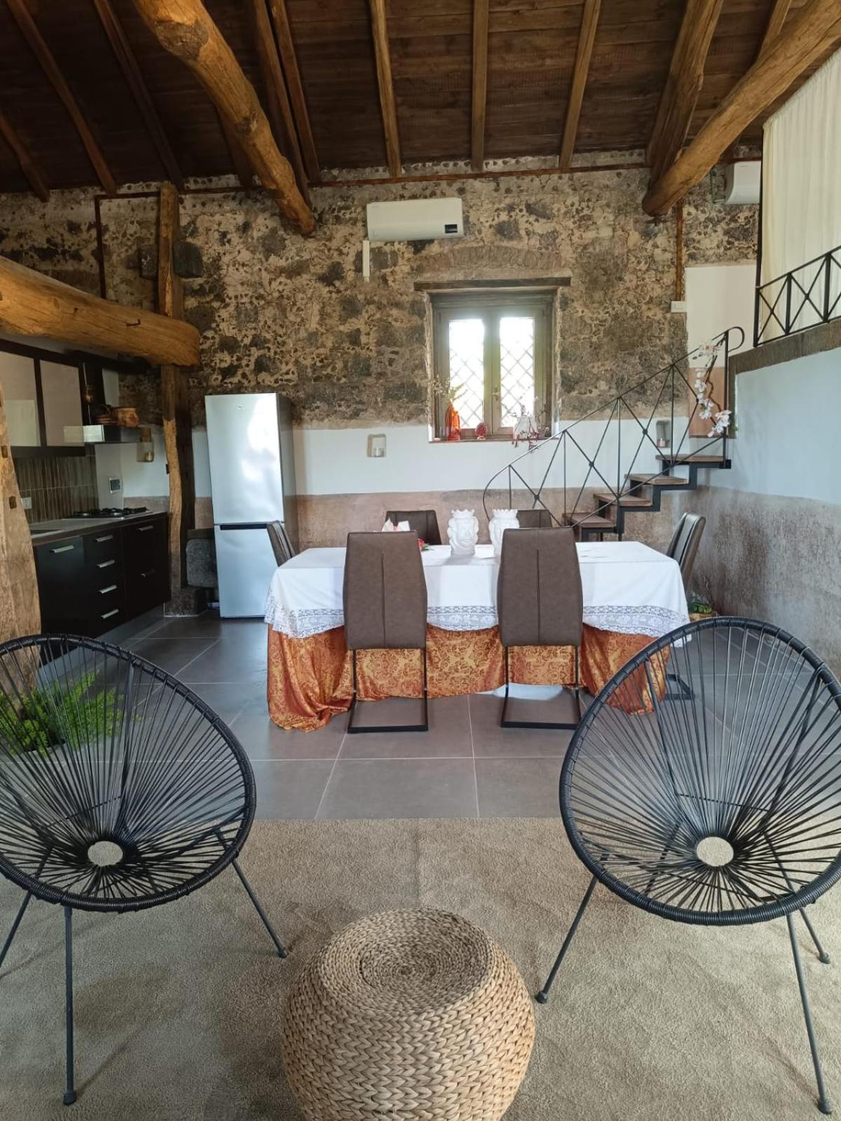Villa Alessio - Case Vacanza Con Piscina Sull'Etna Puntalazzo Eksteriør billede